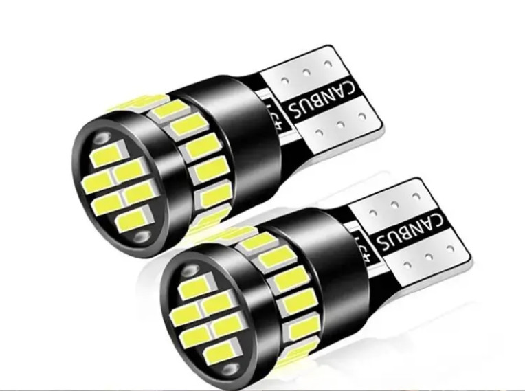 T10 194 Super Bright White LED License Plate Side Marker Error Free StrongCanbus