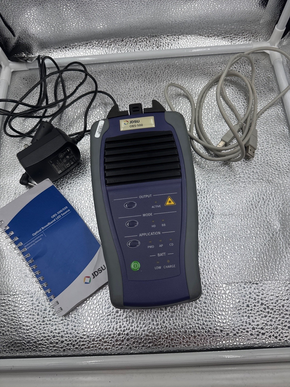 JDSU OBS-500 Optical Broadband Light Source