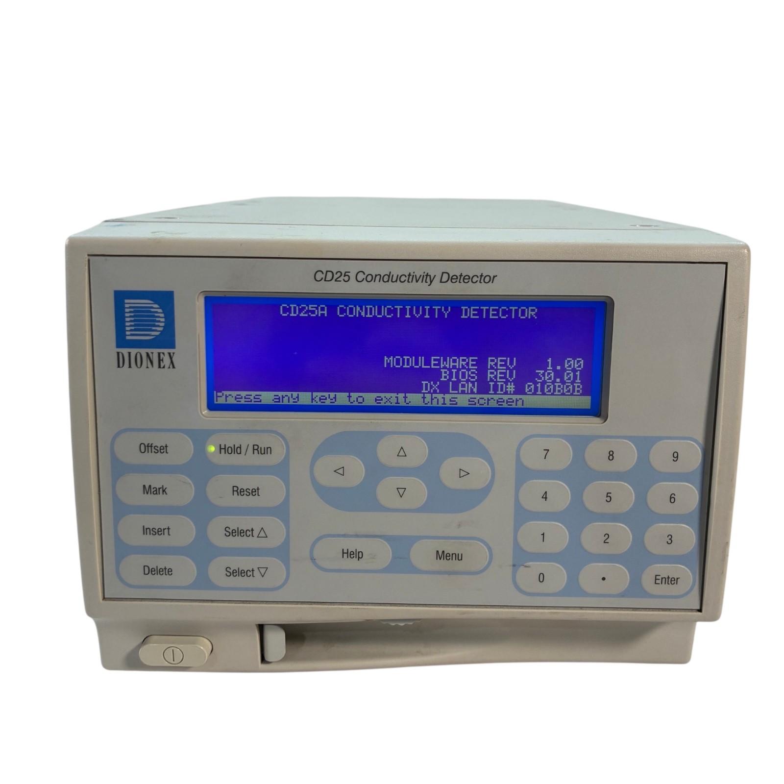 Dionex CD25A Conductivity Detector CD25 Ion Chromatography System Module Tested