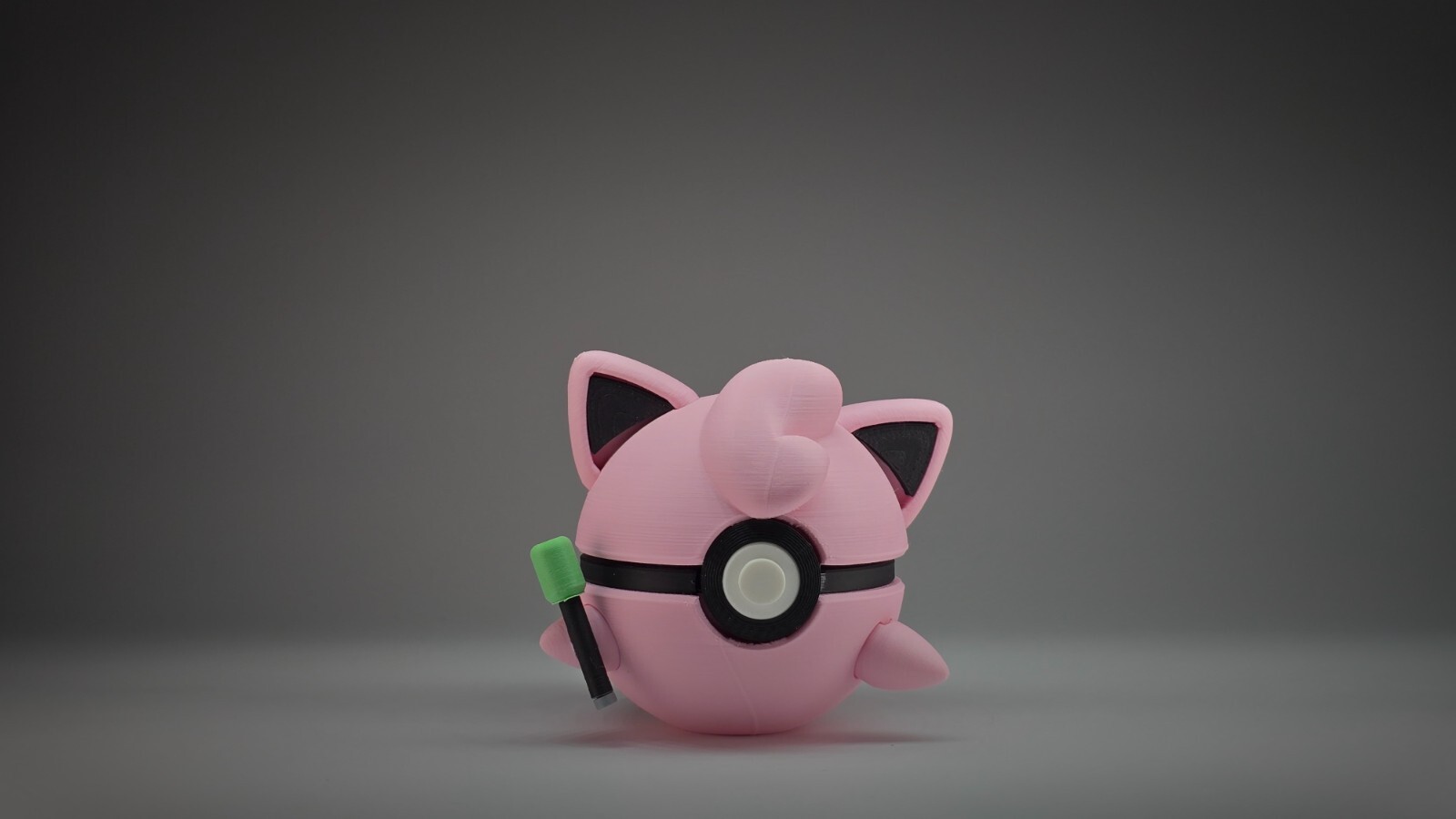 Jigglypuff | Themed 3D Printed Pokéball | #0039 Jigglypuff