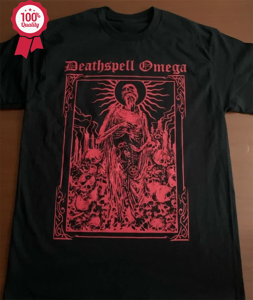 Rare Deathspell Omega T-shirt Short Sleeve Cotton Full Size S to 5XL TA7834 Rare Deathspell Omega T-shirt Short Sleeve Cotton Full Size S to 5XL TA7834