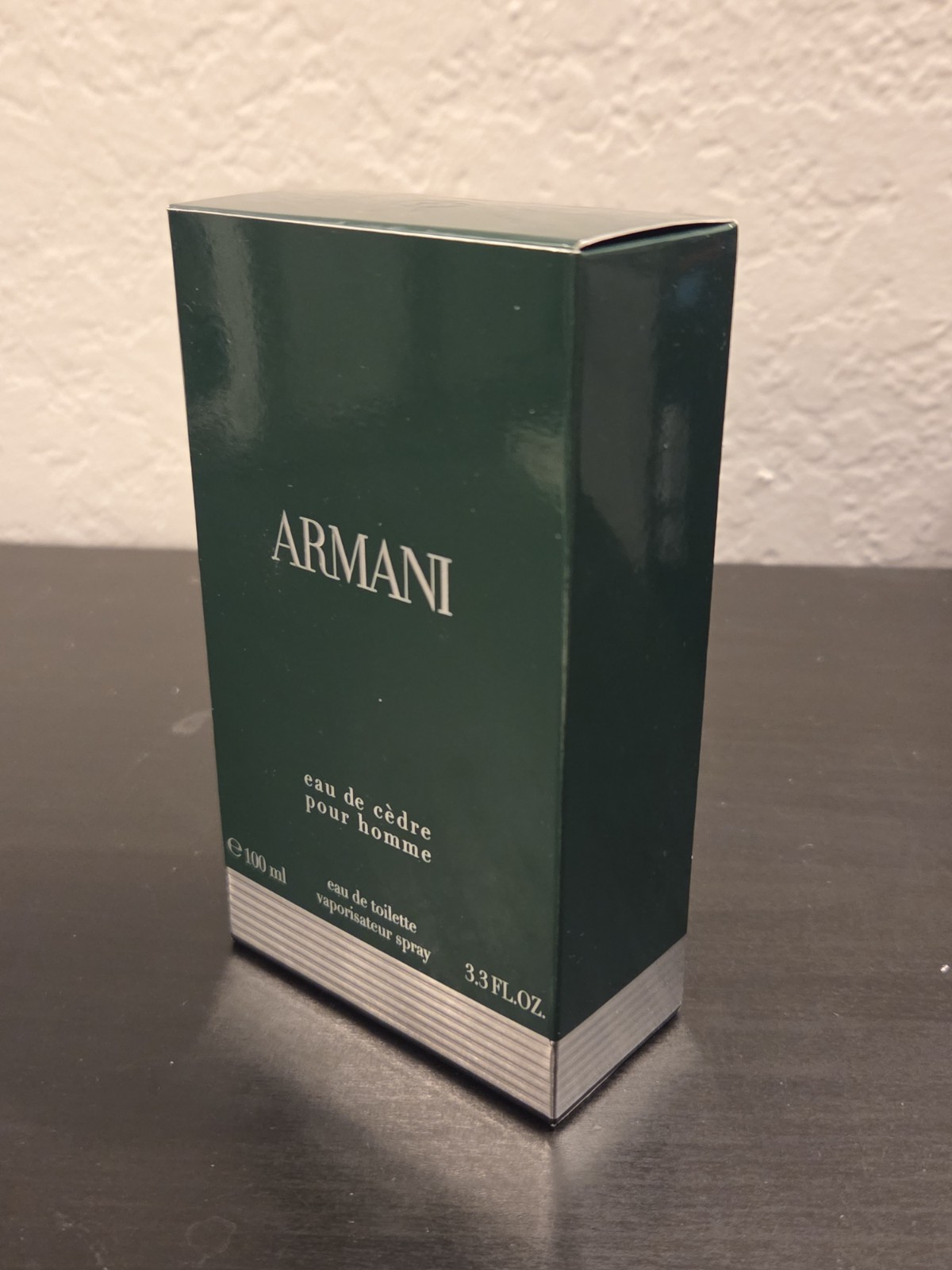 GIORGIO ARMANI Eau De Cedre EDT Men 100ml 3.4oz / Brand New (READ DESCRIPTION)