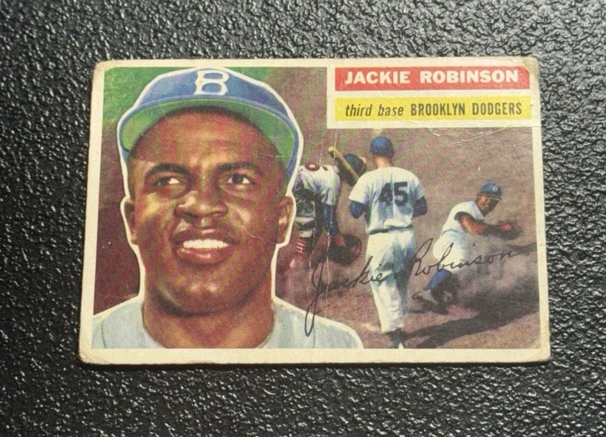 1956 Topps - Jackie Robinson #30 Dodgers