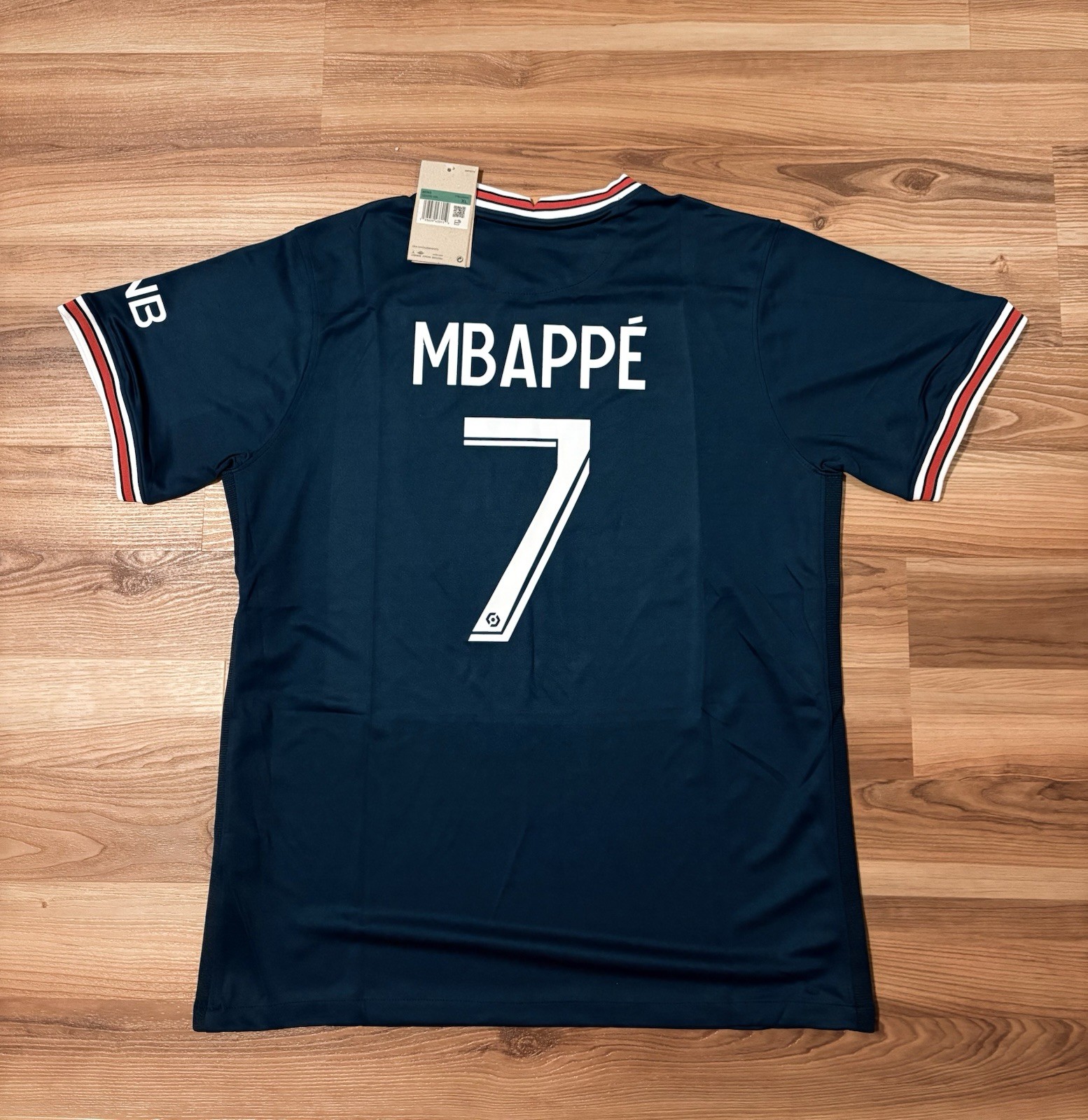Jordan Paris Saint-Germain PSG Mbappé #7 Soccer Jersey Men's XL Navy Jordan Paris Saint-Germain PSG Mbappé #7 Soccer Jersey Men's XL Navy
