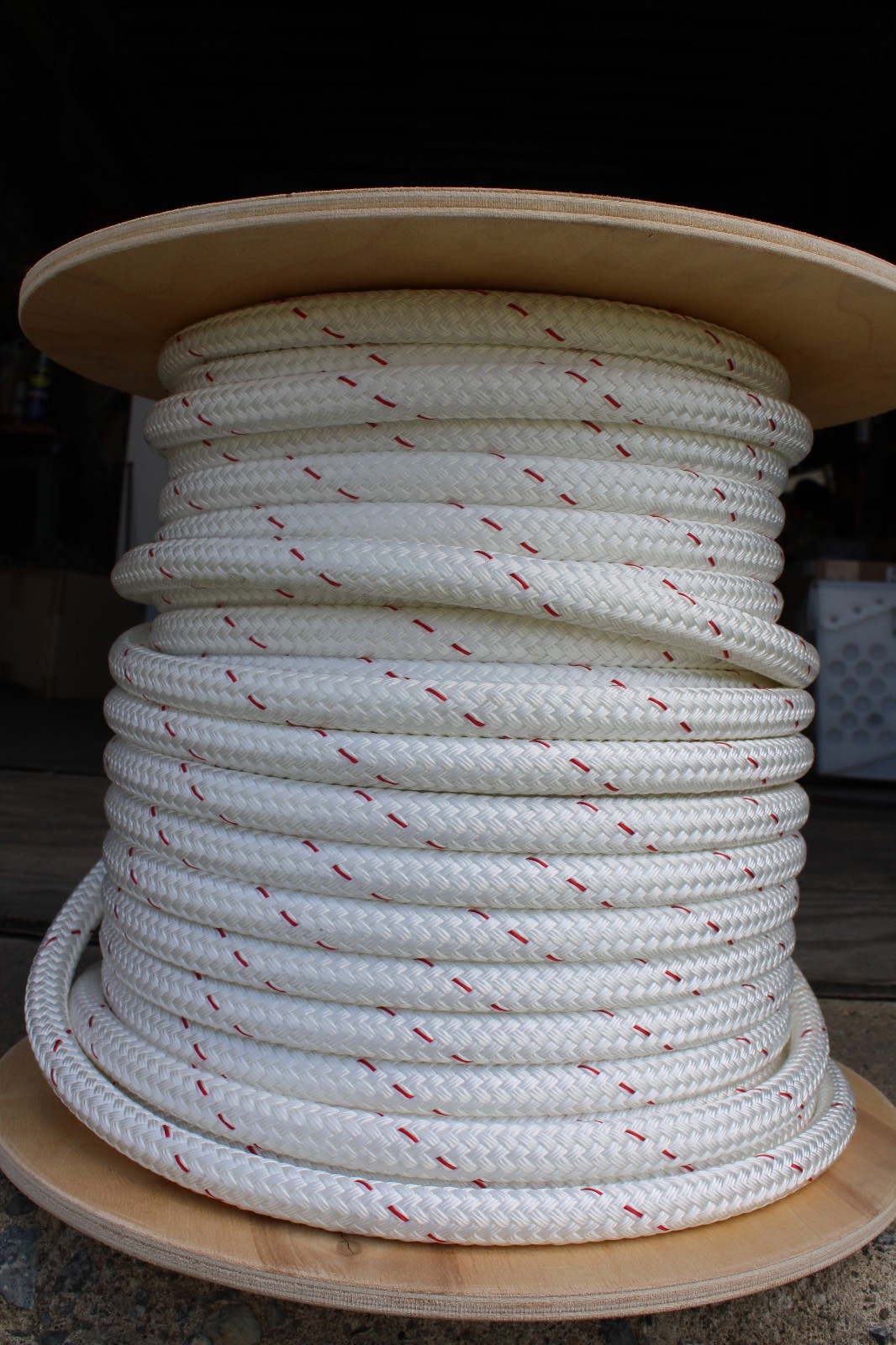 New England STA-SET Halyard Sheet Line, Sailboat Rigging Rope 5/8\ New England STA-SET Halyard Sheet Line, Sailboat Rigging Rope 5/8\