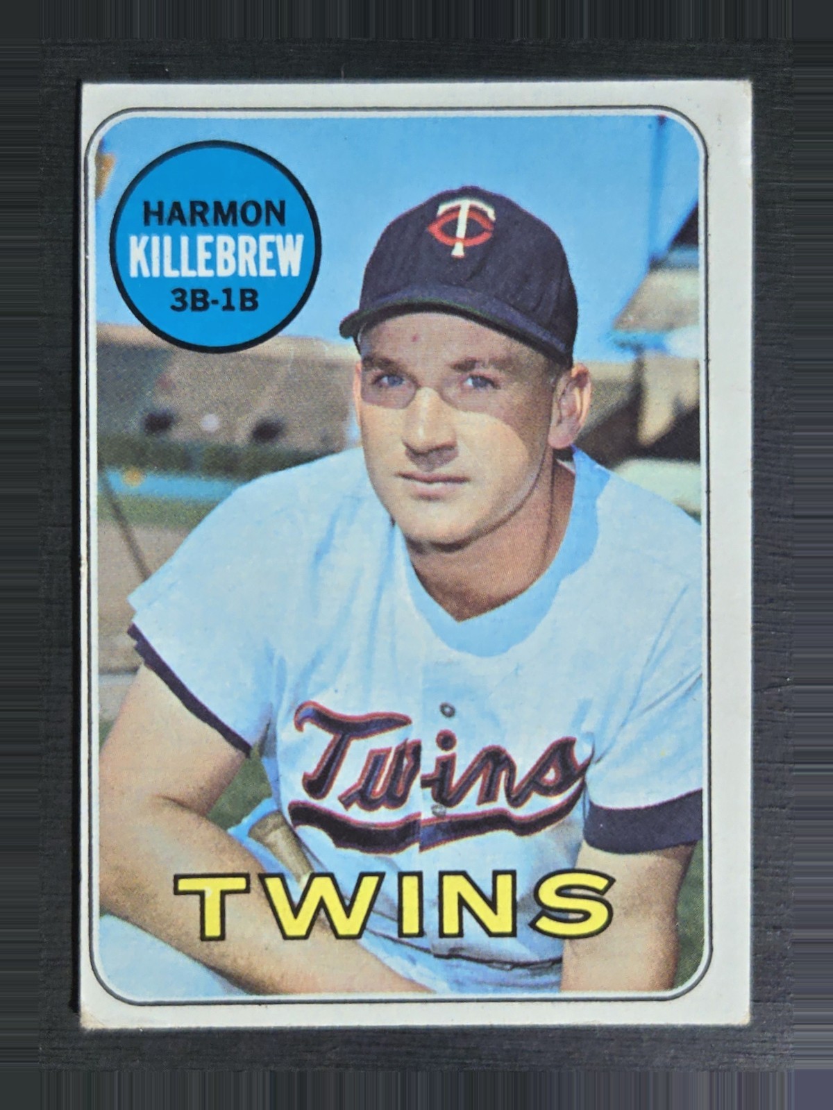 1969 Topps #375 Harmon Killebrew - Hall of Fame - Minnesota Twins - VGEX