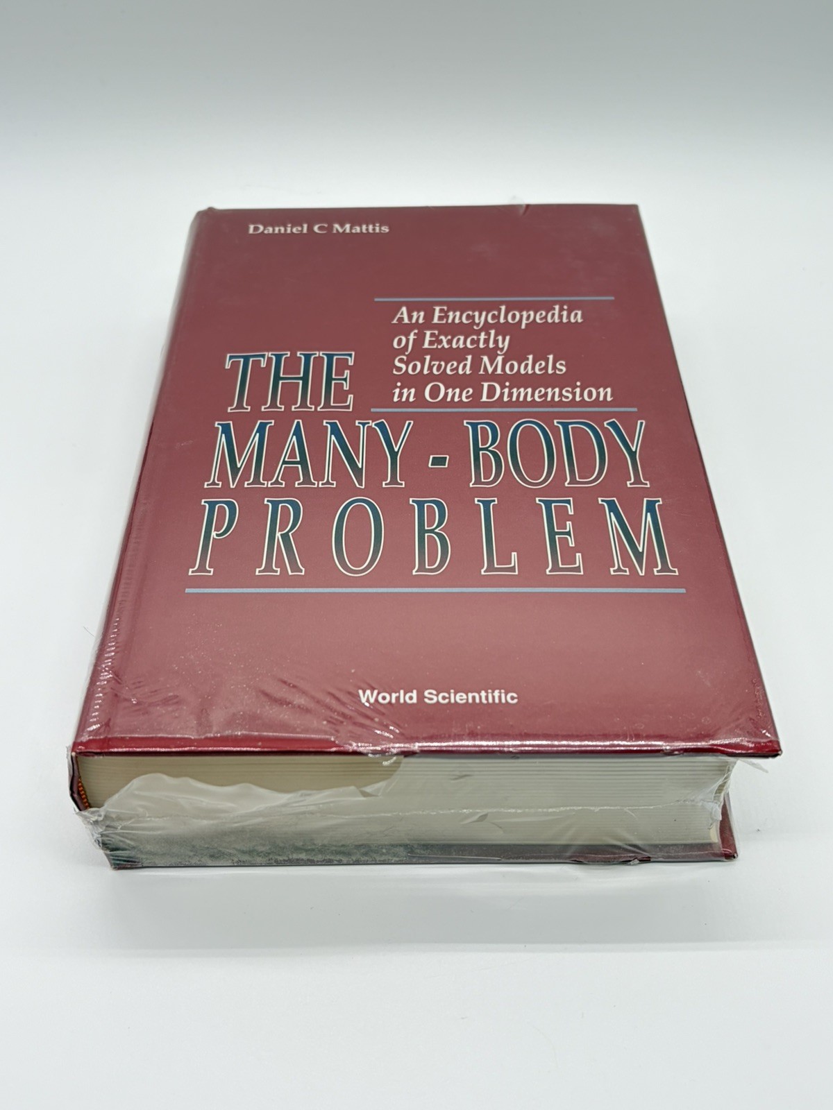 The Many-Body Problem Daniel C. Mattis Hardcover Sealed World Scientific 