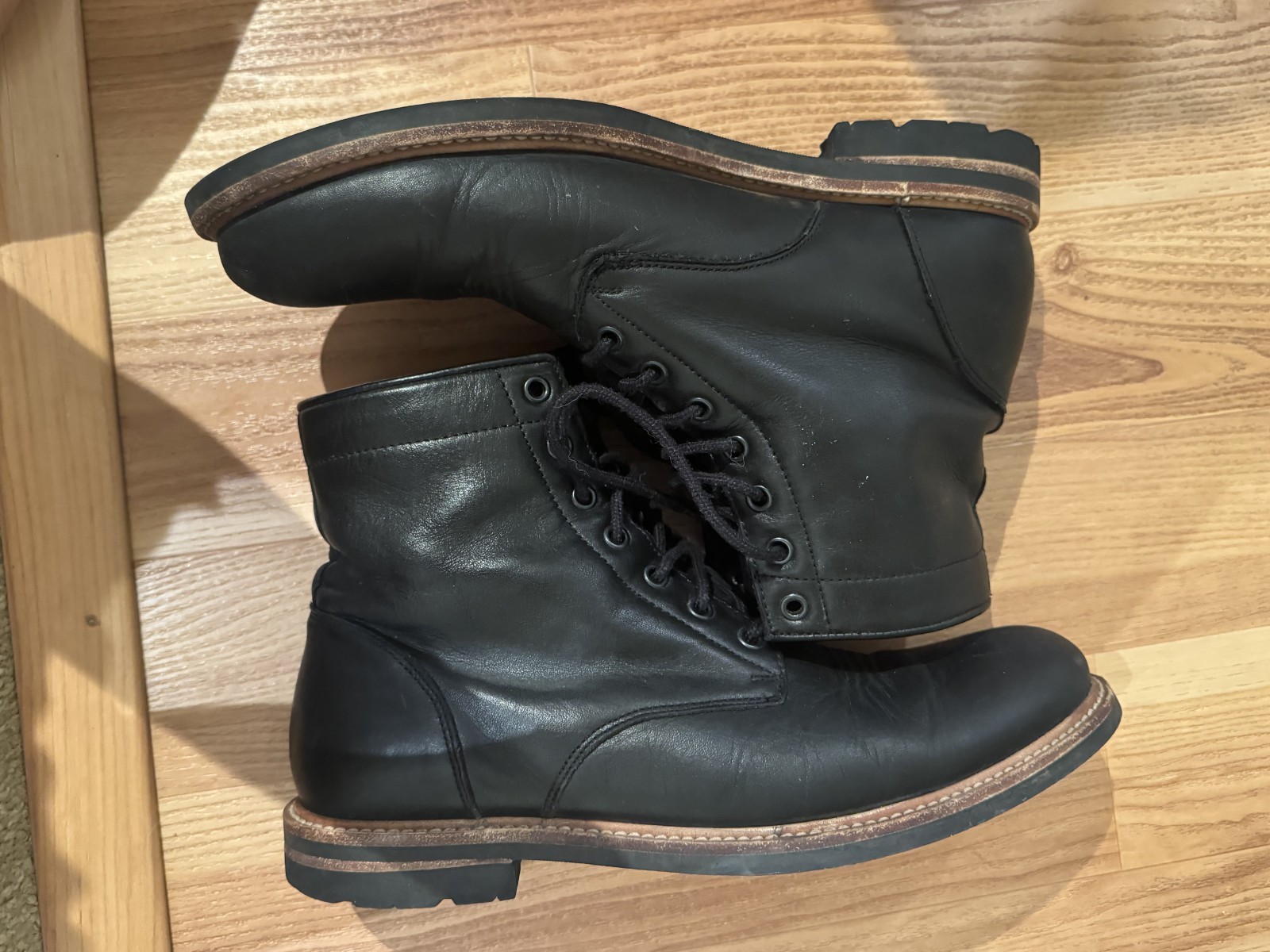 Nisolo Mens Andres All Weather Boots SZ 10