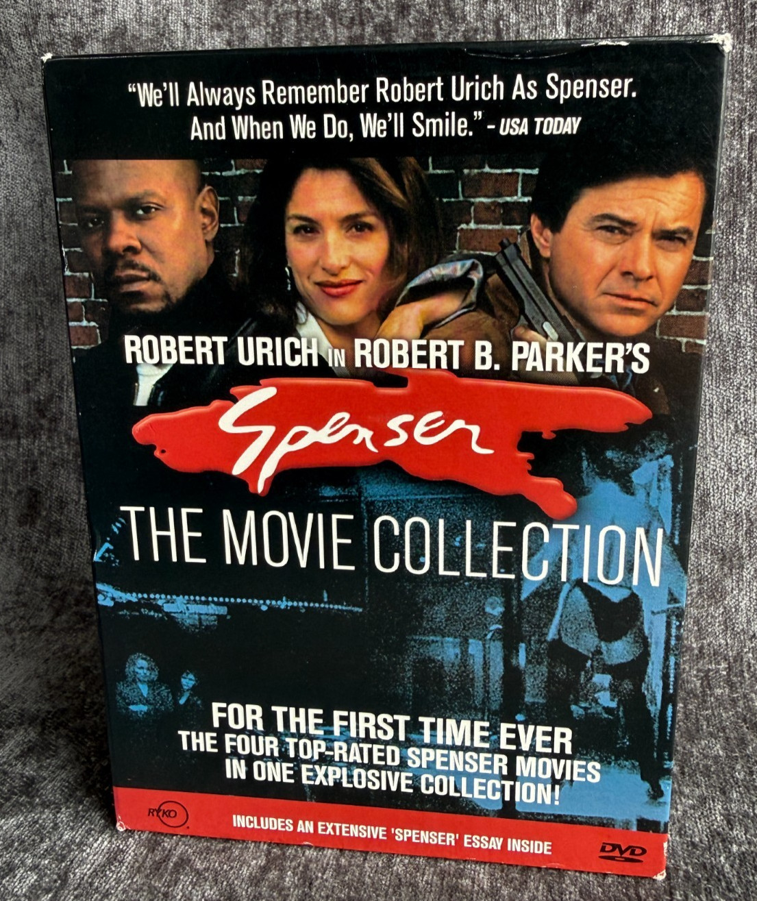 Spenser the Movie Collection DVD, 2005, 4-Disc Set Robert Zurich OOP