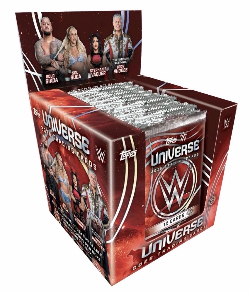 2026 Topps Universe WWE Hobby Box Brand New/Sealed - 9/16 2026 Topps Universe WWE Hobby Box Brand New/Sealed - 9/16