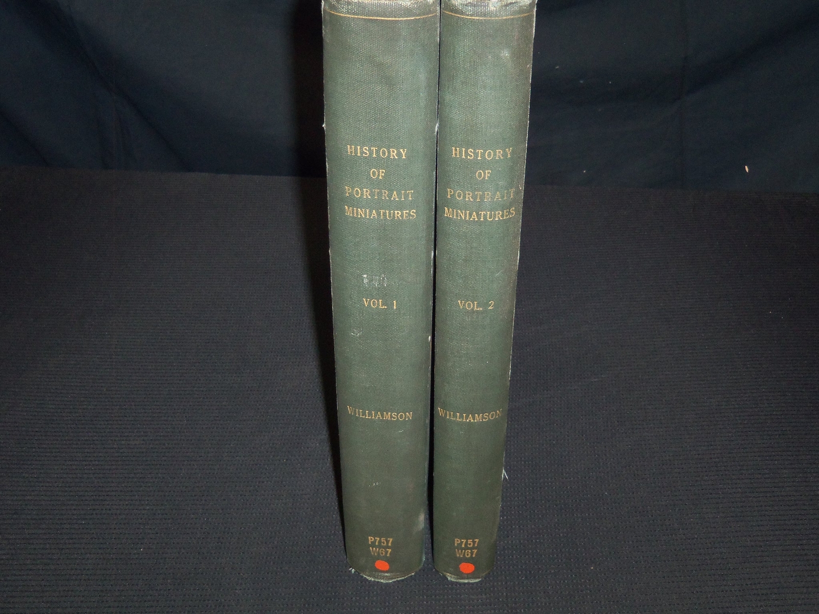 1904 HISTORY OF PORTRAIT MINIATURES BY GEORGE C. WILLIAMSON VOLUME 1 & 2 - #19