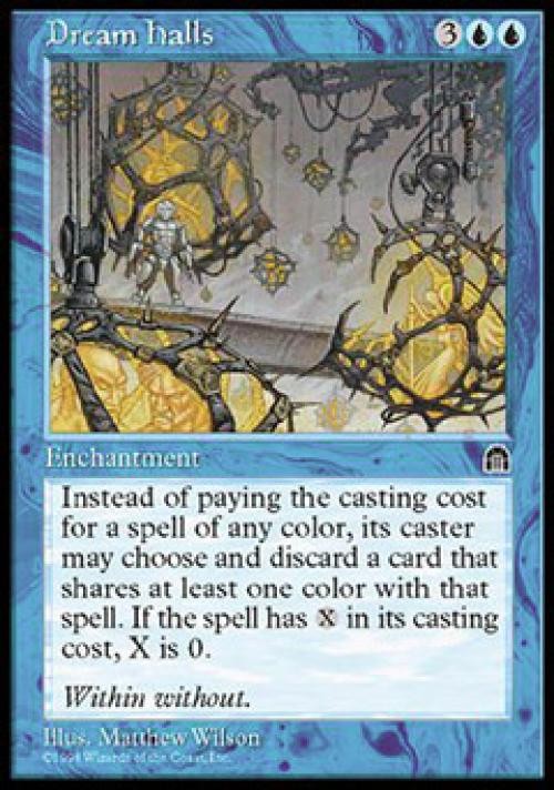Dream Halls - Heavy Play MTG Stronghold