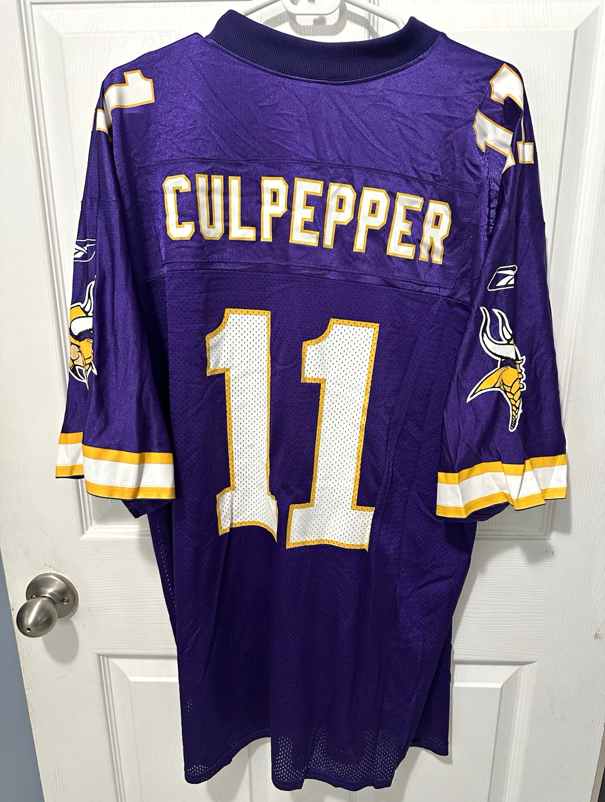 Reebok Minnesota Vikings Daunte Culpepper #11 Purple NFL Jersey XL