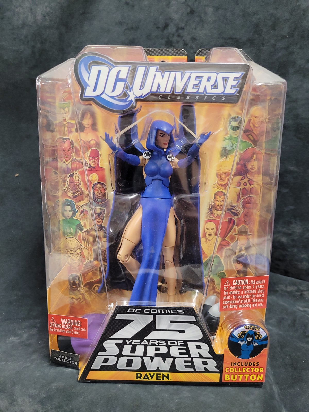 DC Universe Classics Teen Titans RAVEN DC Comics 75 Yrs Of Super Power Figure