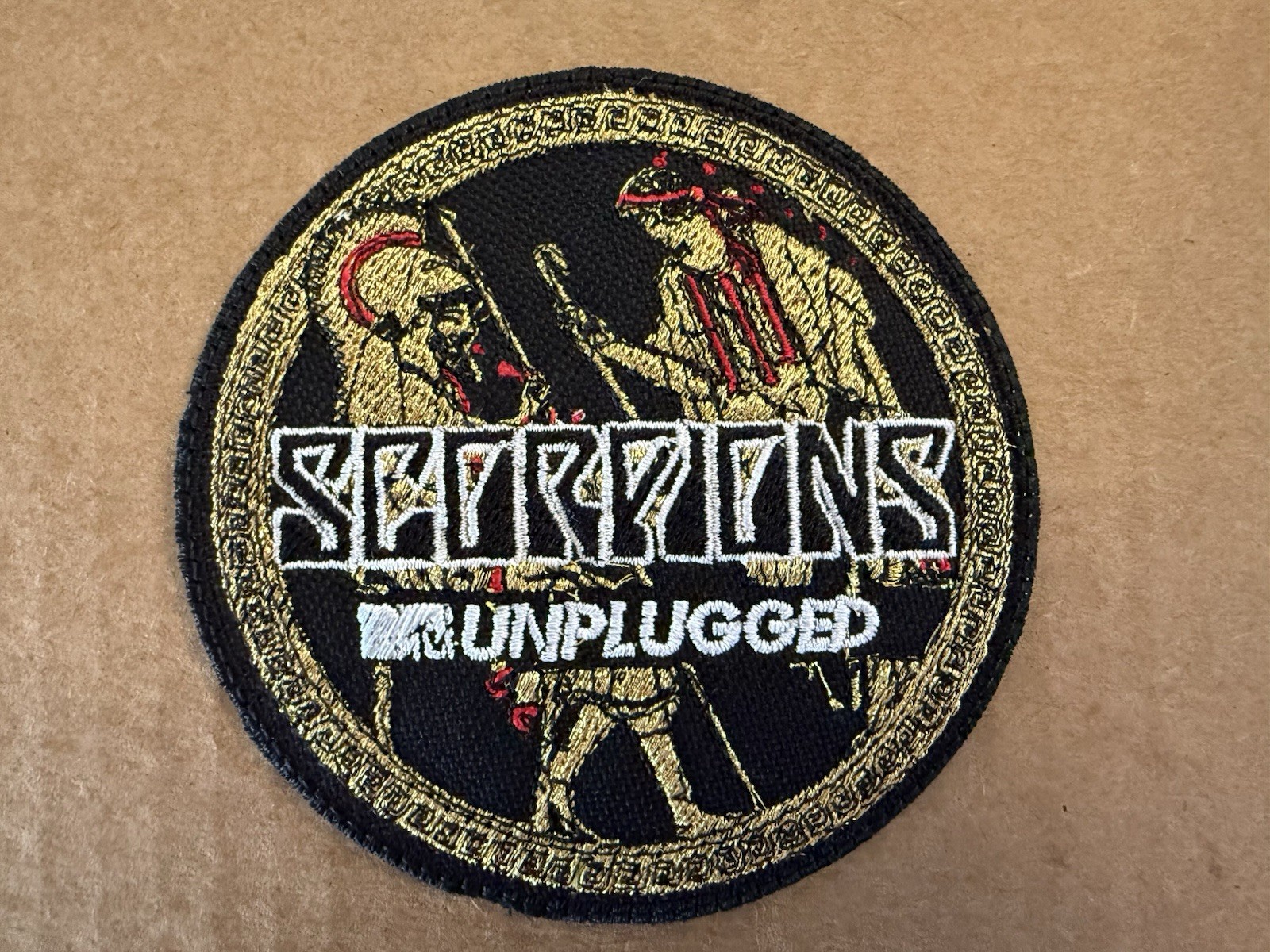 Scorpions MTV Unplugged Patch Embroidered Scorpions MTV Unplugged Patch Embroidered