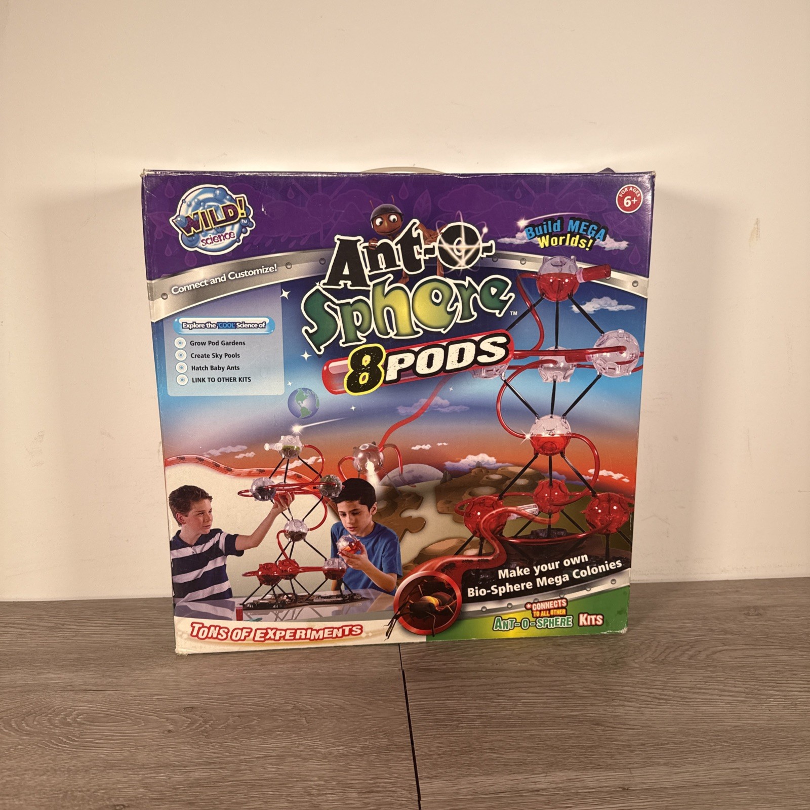Ant-o-Sphere 8 Pod Ant Home Nature Science Connects Other Interplay Habitats NEW