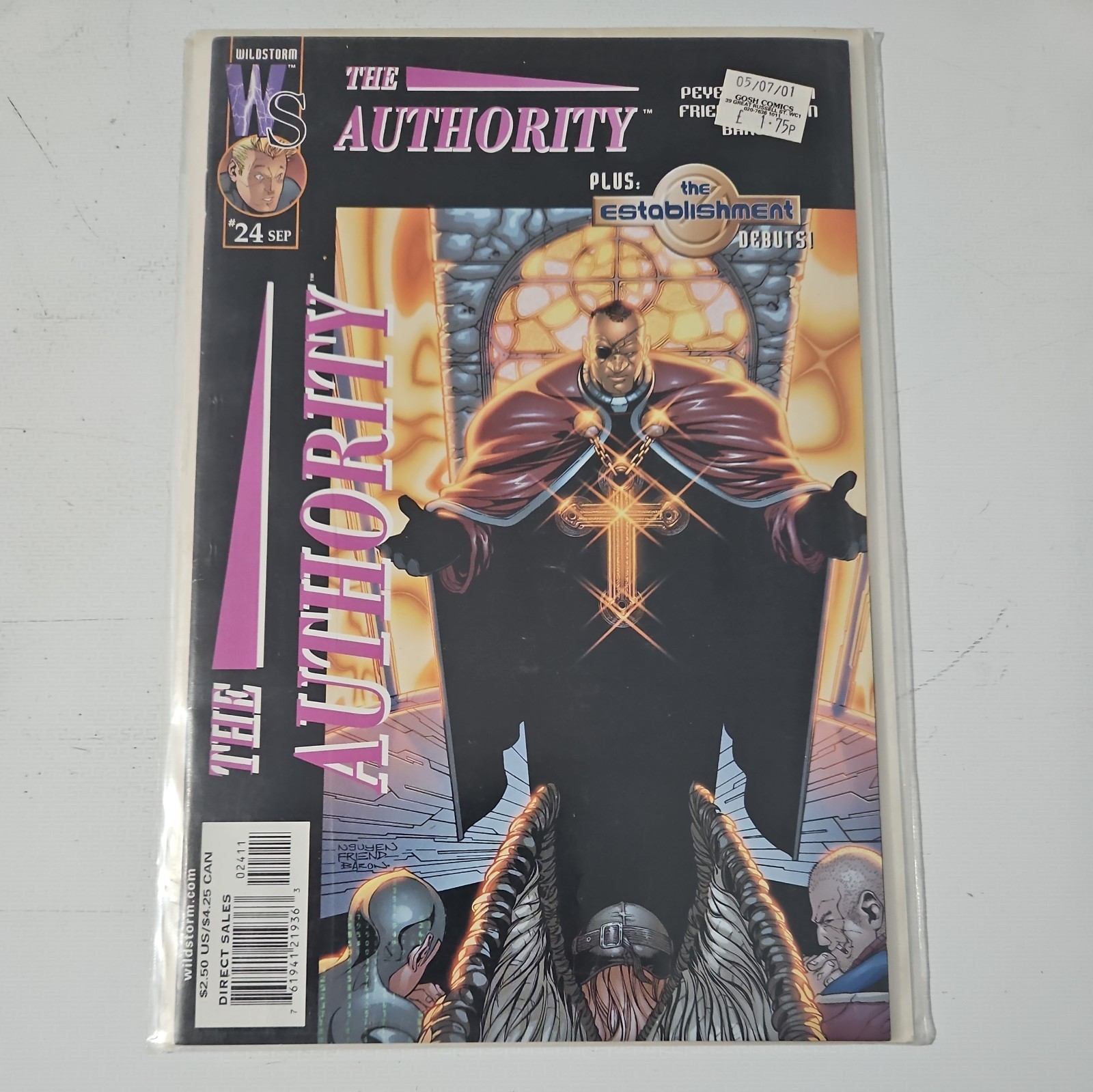 The Authority # 24 sep Image comics Very Fine -  N mint 1st print