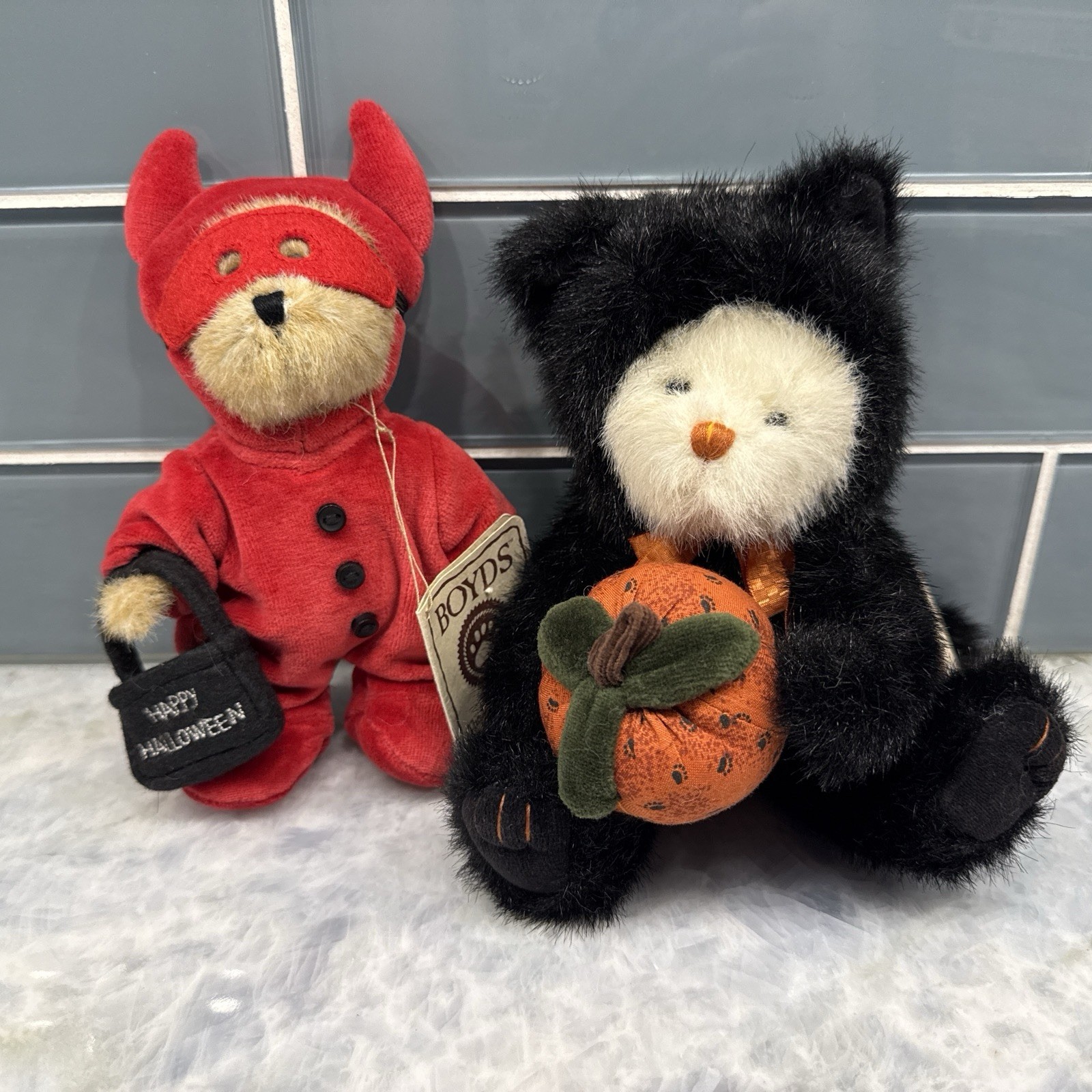 Boyds Bears “Sneaky” & “Devin\