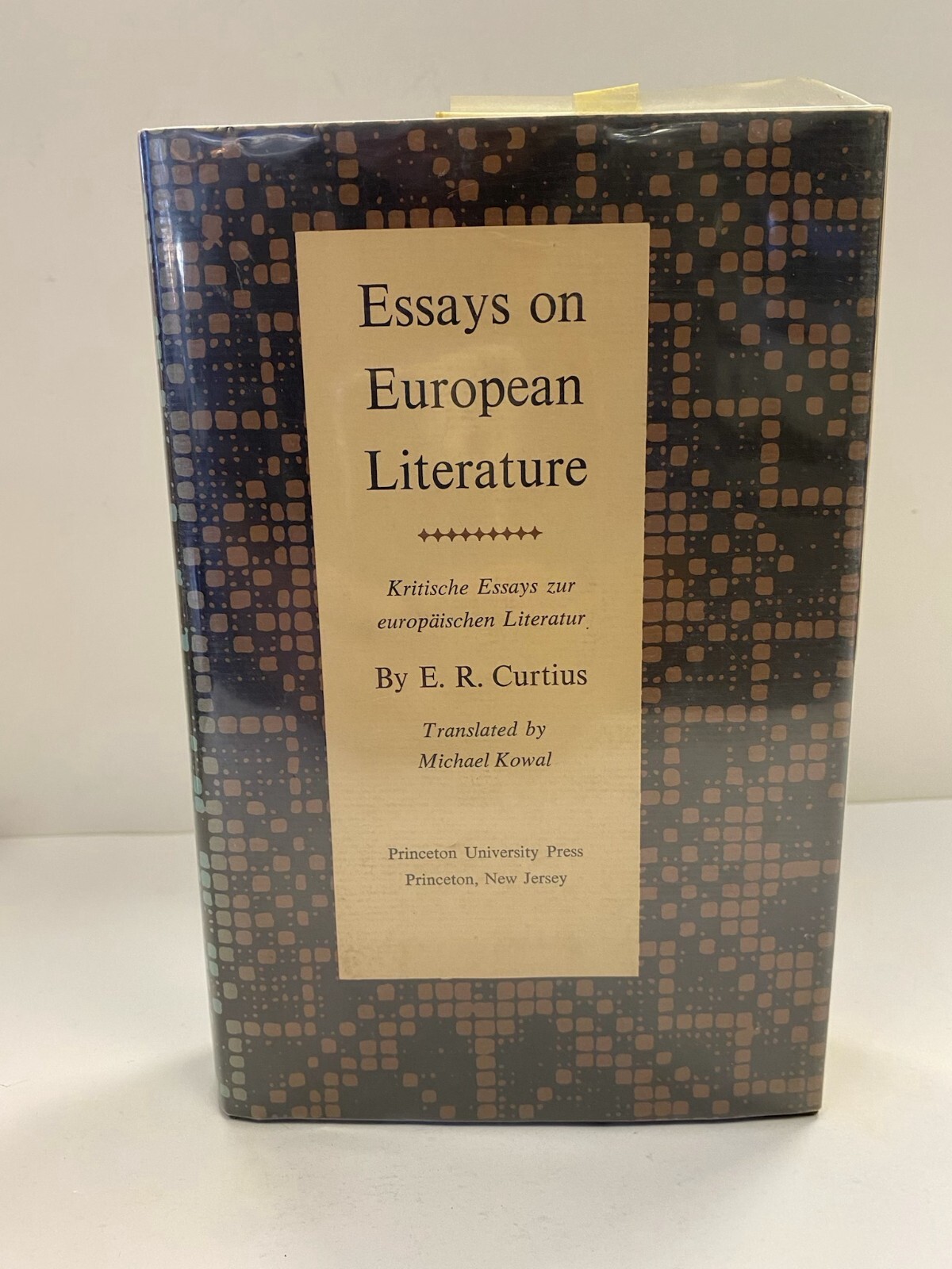 ESSAYS ON EUROPEAN LITERATURE  VINTAGE HARDCOVER BOOK 1973  Rare Ex-Library MINT