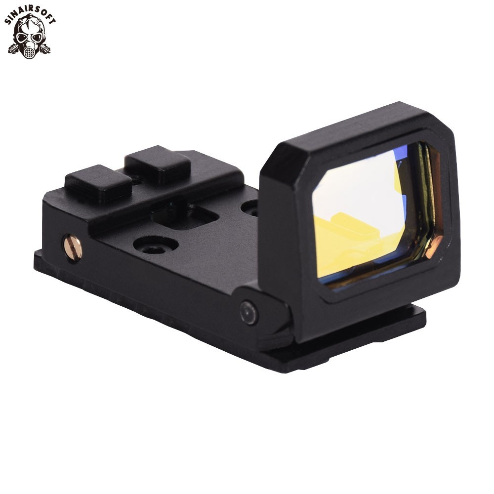 Tactical Foldable Flip Up Dot Red Dot Sight RMR Holographic Reflex Scope Airsoft