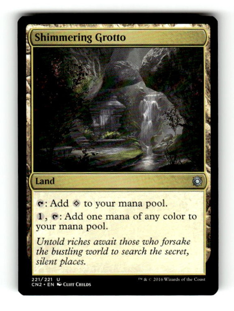 Shimmering Grotto [CN2 - 221]Lightly Played