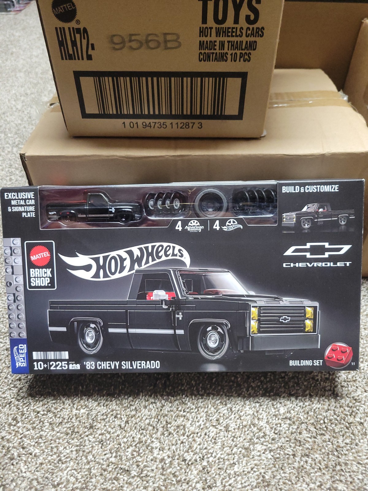 Mattel Hot Wheels Brick Shop \'83 Chevrolet Silverado Mattel Hot Wheels Brick Shop \'83 Chevrolet Silverado