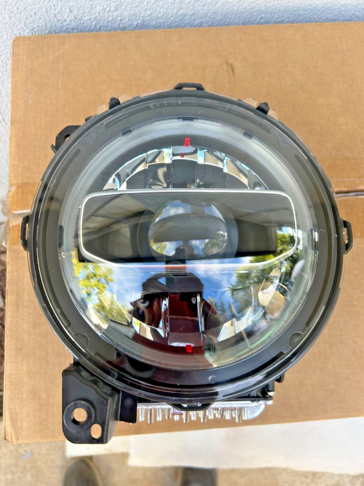 Genuine 18 - 23 Jeep Wrangler Gladiator OEM NEW LH FULL LED Headlight 55112879AG Genuine 18 - 23 Jeep Wrangler Gladiator OEM NEW LH FULL LED Headlight 55112879AG