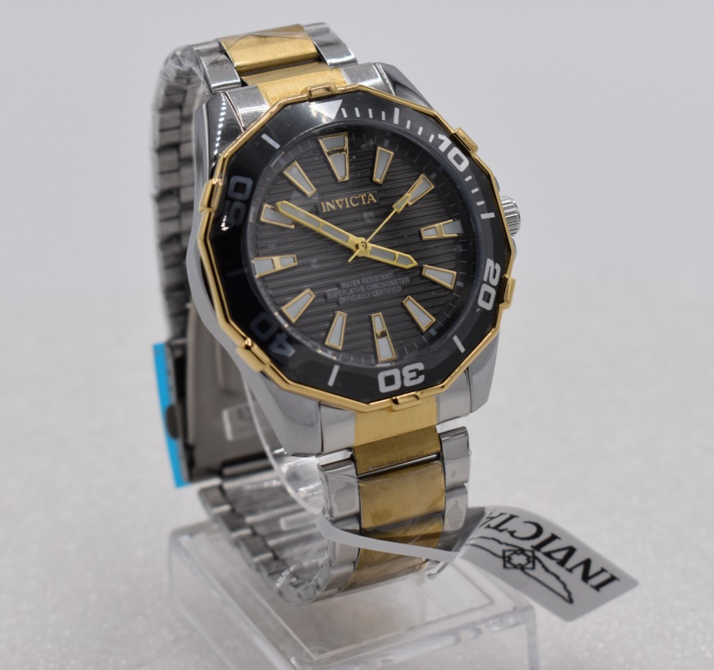Invicta Diver Meridian Men's Watch - 46mm, Gold, Steel (69238) Invicta Diver Meridian Men's Watch - 46mm, Gold, Steel (69238)