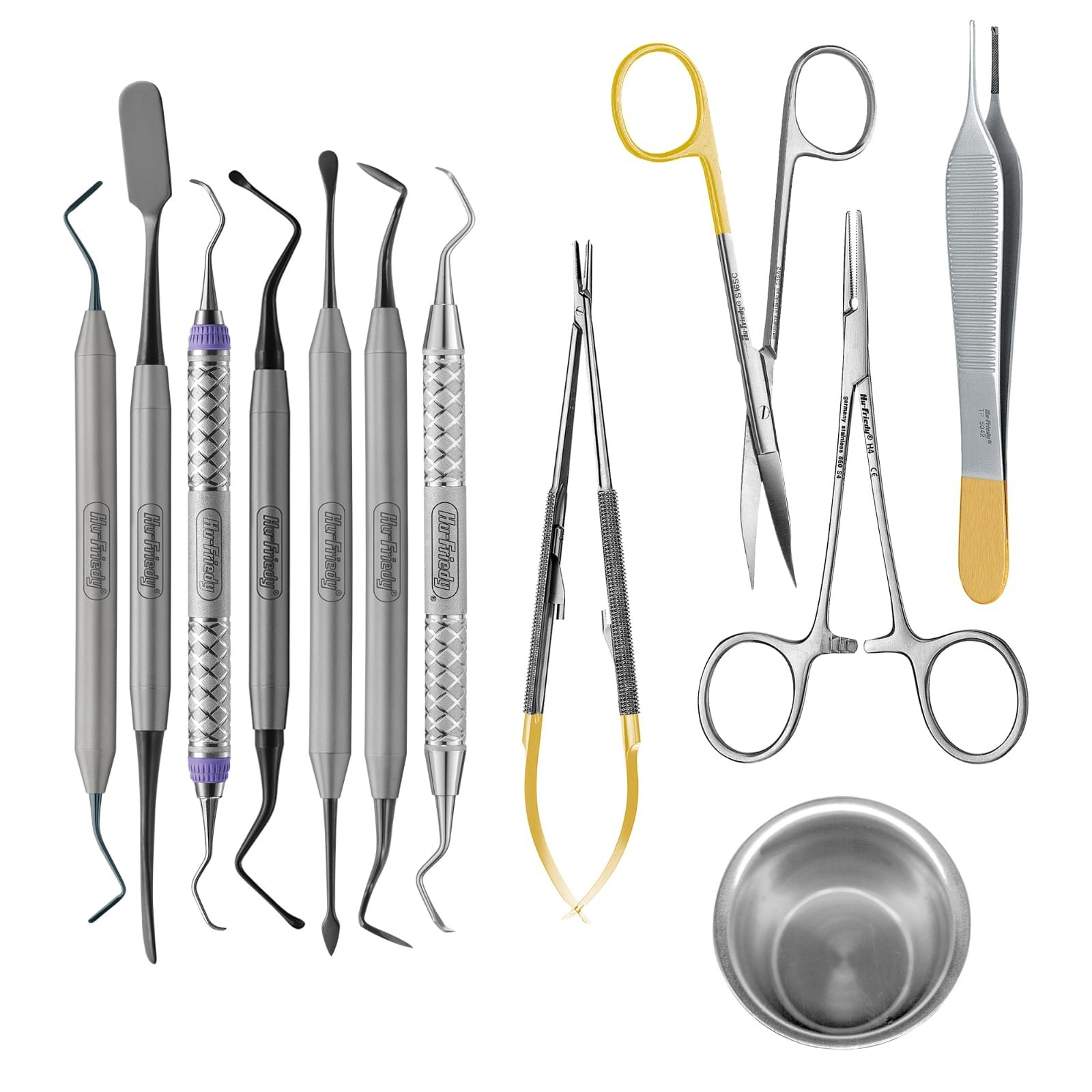 Hu-Friedy New Professional Implant Essentials Kit of 12 pieces Hu-Friedy New Professional Implant Essentials Kit of 12 pieces