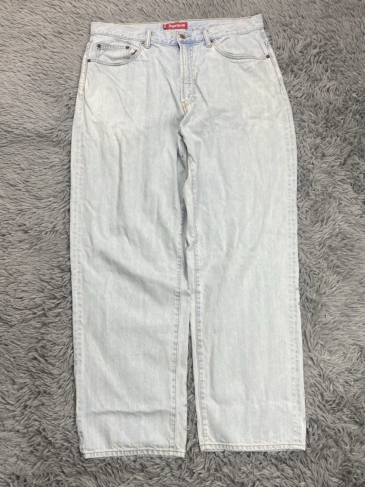 Supreme Baggy Jean Men 34x30 Actual (36x30) Baggy Loose Fit Wide Leg Skate *Read Supreme Baggy Jean Men 34x30 Actual (36x30) Baggy Loose Fit Wide Leg Skate *Read