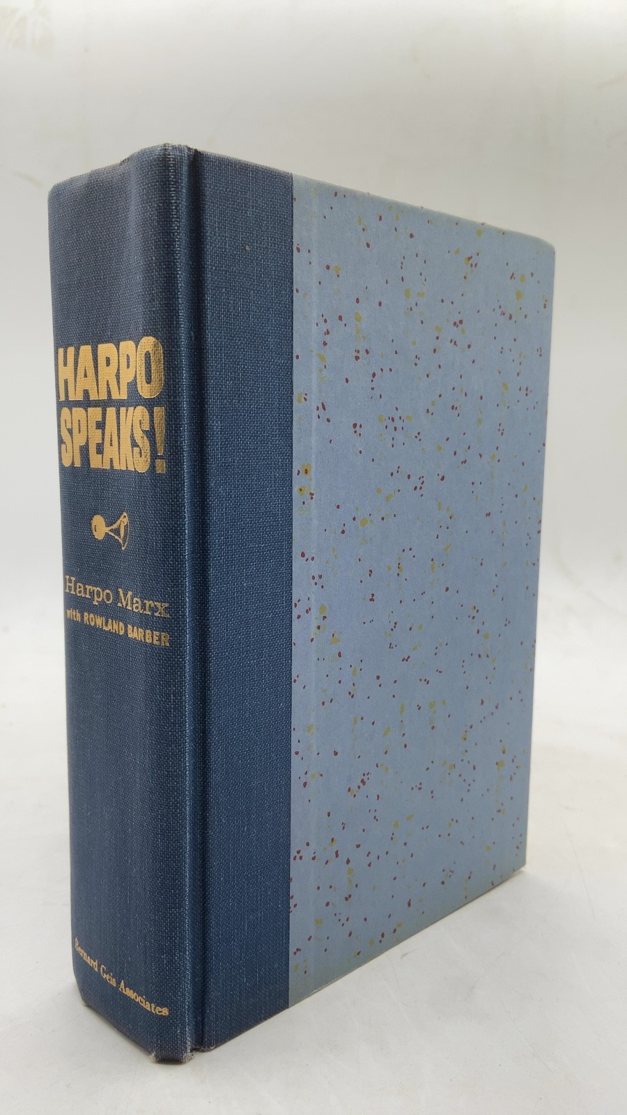 Harpo Speaks Harpo Marx with Rowland Barber Hardcover First Printing 1961