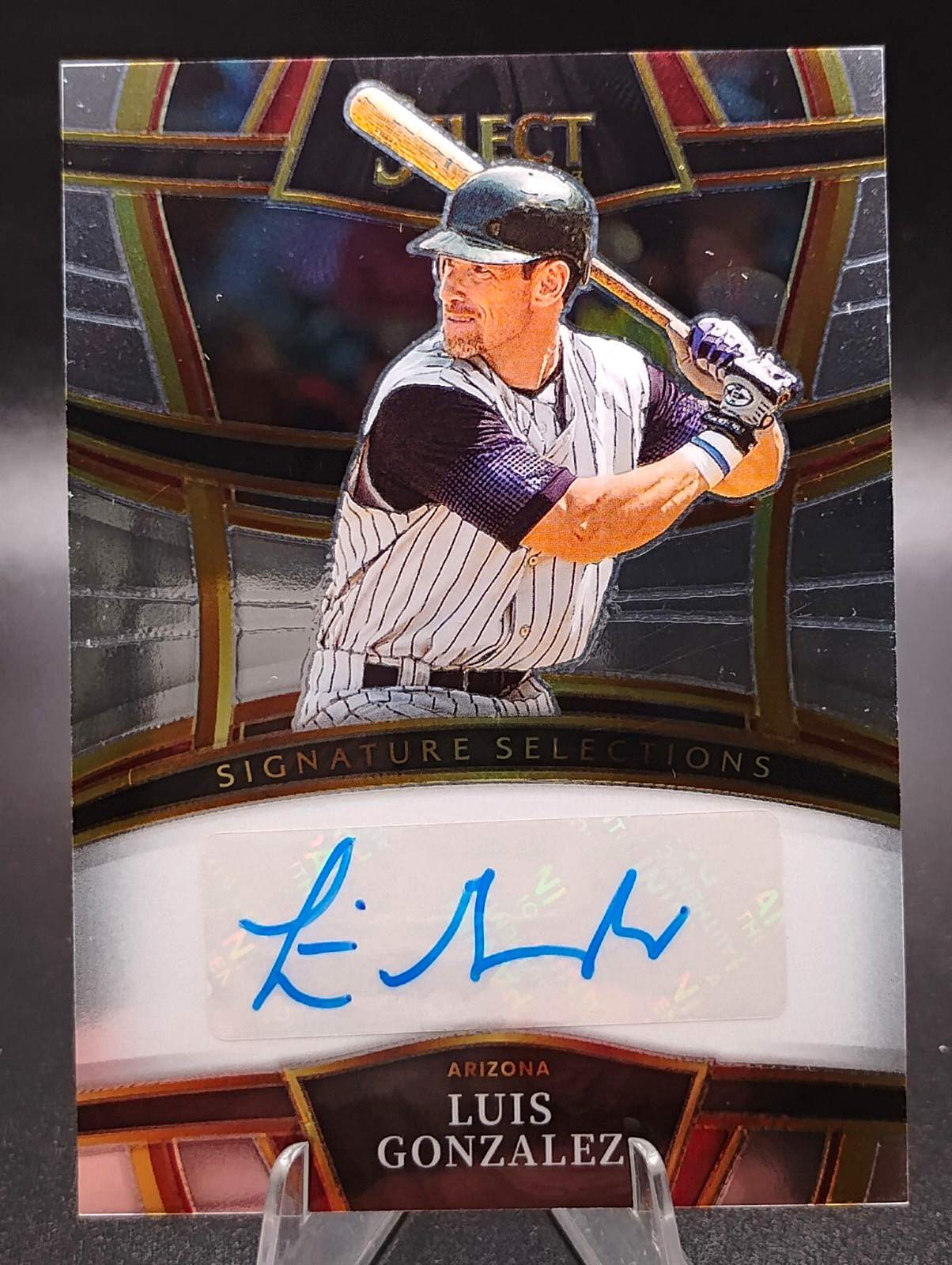 Panini 2023 Select Luis Gonzalez Signature Selections Auto Arizona Diamondbacks