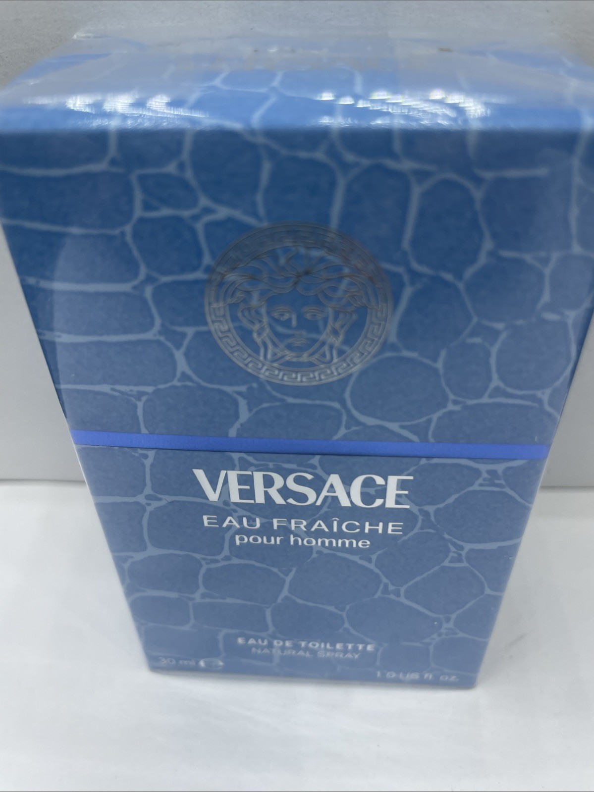 Versace Man Eau Fraiche by Gianni Versace 1 oz EDT SPRAY Cologne for Men SEALED Versace Man Eau Fraiche by Gianni Versace 1 oz EDT SPRAY Cologne for Men SEALED
