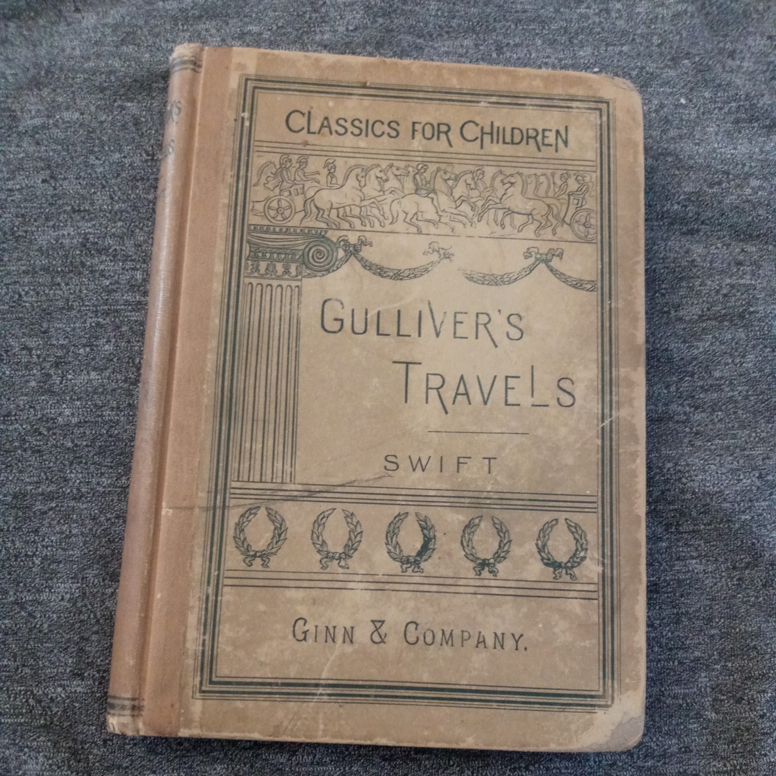 Antique GULLIVER'S TRAVELS hardcover 1886 Edition Antique GULLIVER'S TRAVELS hardcover 1886 Edition