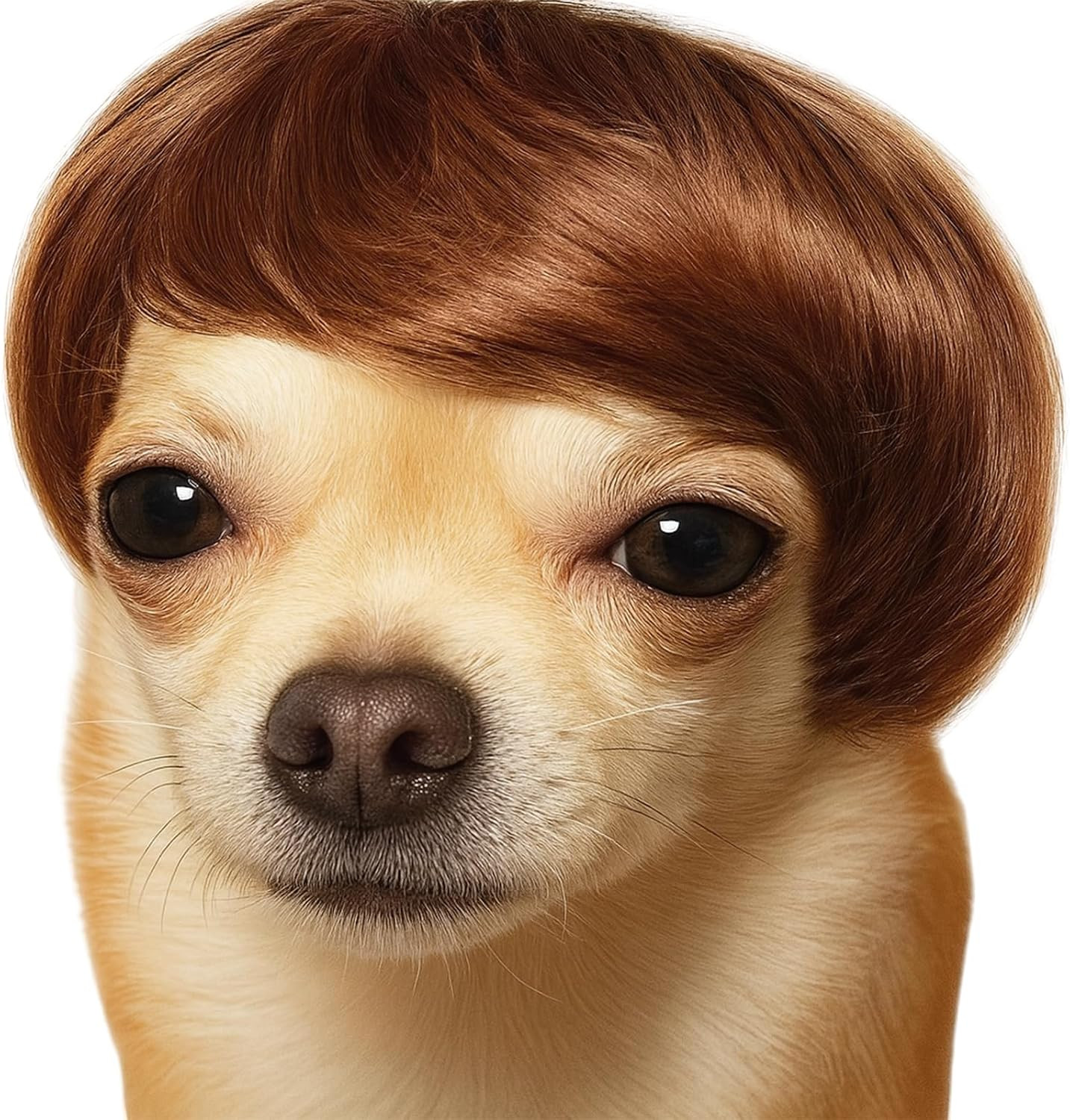 Dog Wig Pet Costumes, Cat Costume Synthetic Accessories Small Dog Headwear for H