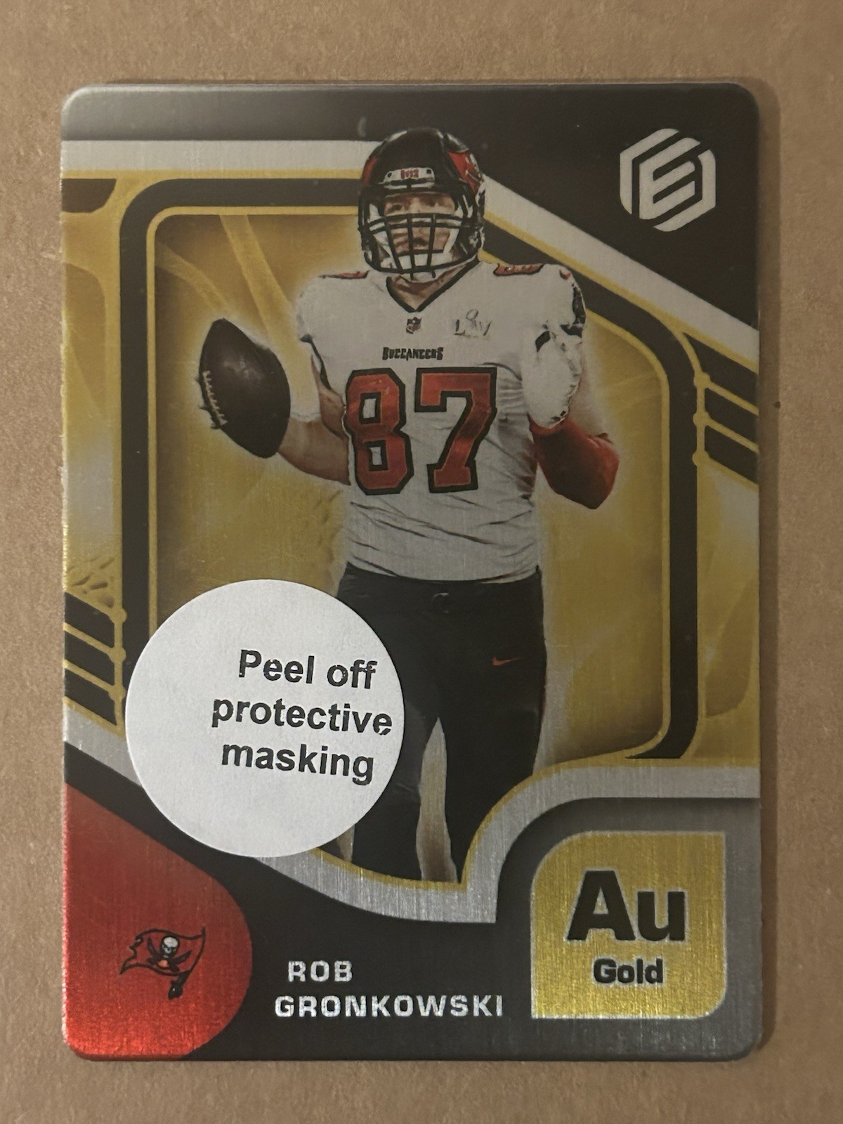 2021 Panini Elements - Rob Gronkowski #58 Gold