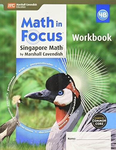 Math in Focus: Singapore Math: Student Workbook, Book A Grade 4 - GOOD Math in Focus: Singapore Math: Student Workbook, Book A Grade 4 - GOOD