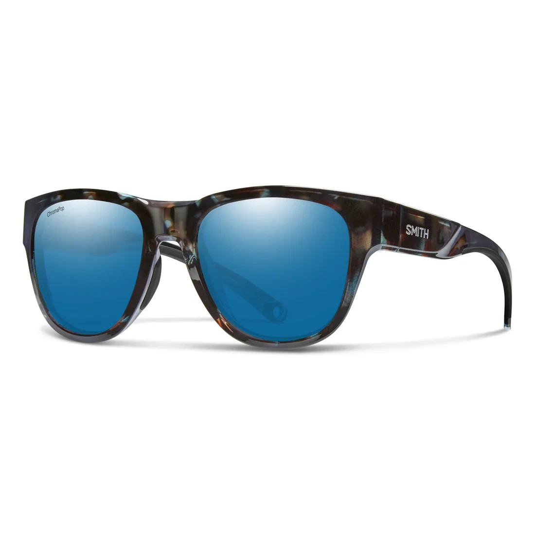 NEW Smith Optics ROCKAWAY Sky Tortoise ChromaPop POLARIZED GLASS Blue Sunglasses
