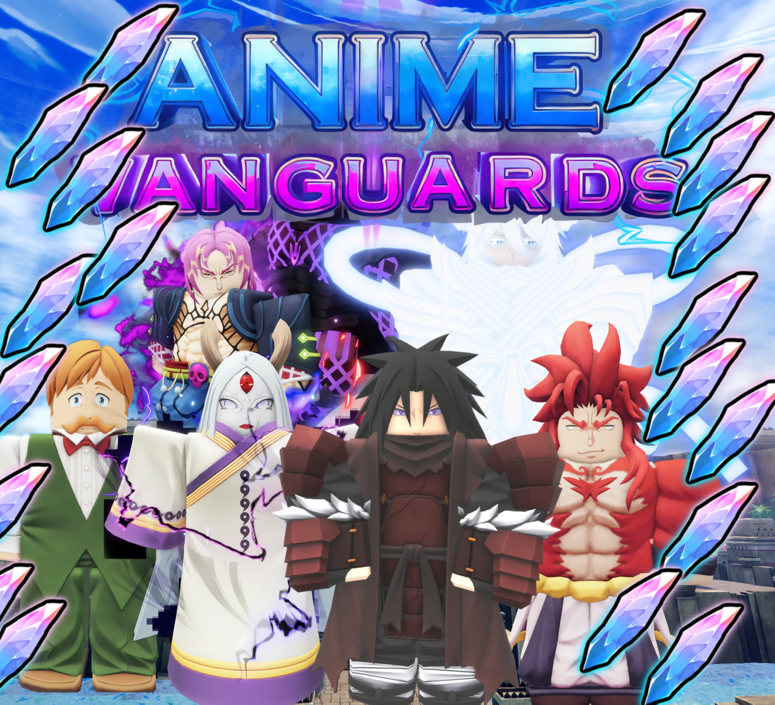 Anime Vanguards | AV | Vanguard Rarity Units | Unobtainable/Tradeable Units