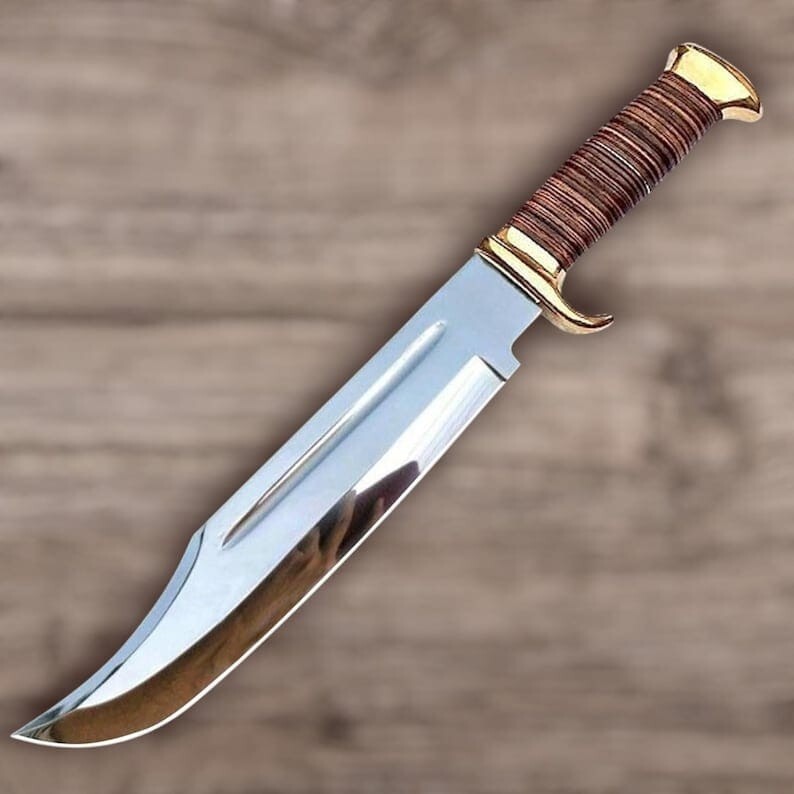 Handmade Crocodile Dundee knife.Antique,fixed blade , Hunting,Camping knife. Handmade Crocodile Dundee knife.Antique,fixed blade , Hunting,Camping knife.