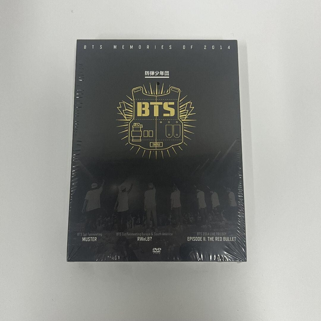 BTS Memories of 2014 3 DVD & PHOTO BOOK Set Tower Record Ltd Japan New shield
