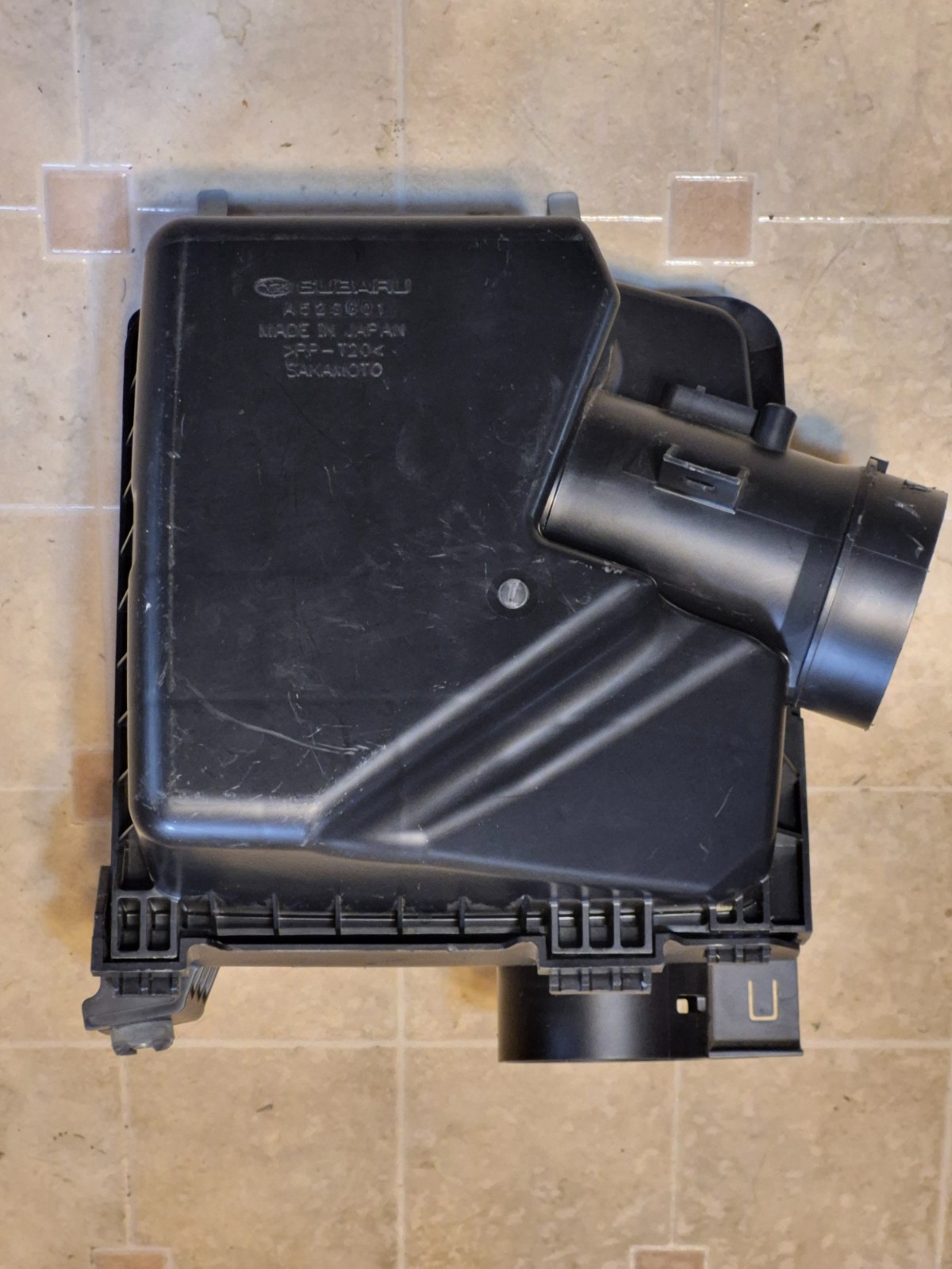 2015-2020 SUBARU WRX AIR BOX HOUSING UPPER AND LOWER ASSEMBLY