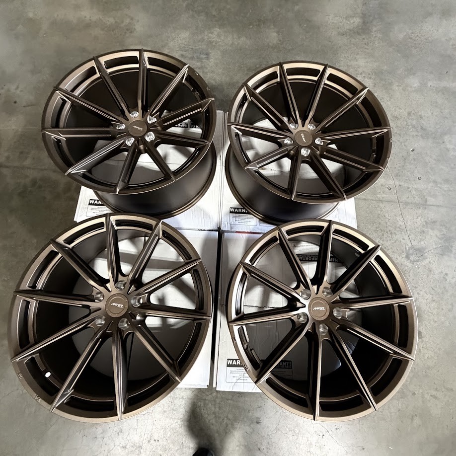 Used 19x8.5/19x9.5 MRR GF26 5x114.3 35/40 73.1 Bronze Wheels set-4 Used 19x8.5/19x9.5 MRR GF26 5x114.3 35/40 73.1 Bronze Wheels set-4