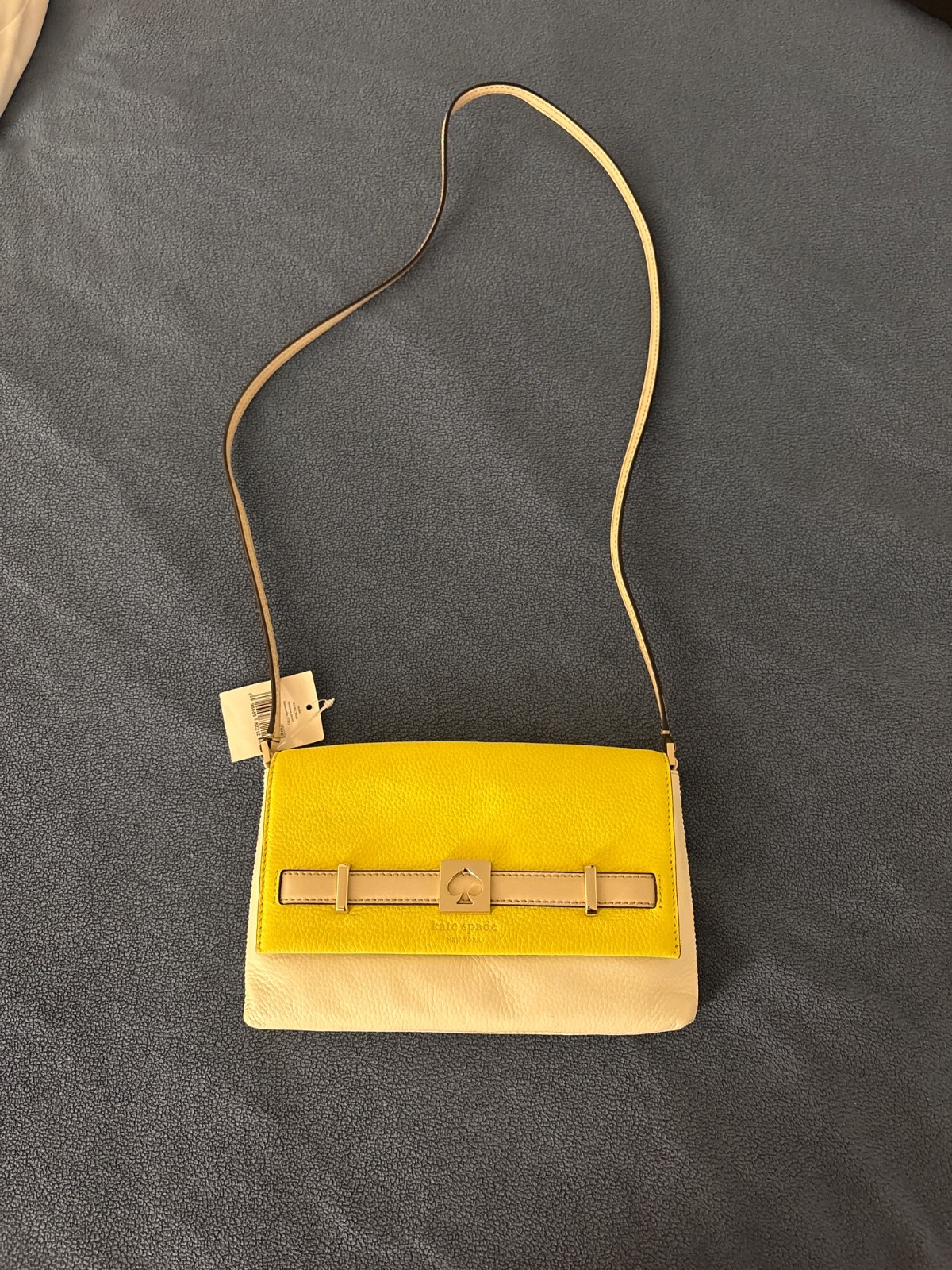 NWT Kate Spade Leather Crossbody Purse Loula Houston Street NWT Kate Spade Leather Crossbody Purse Loula Houston Street