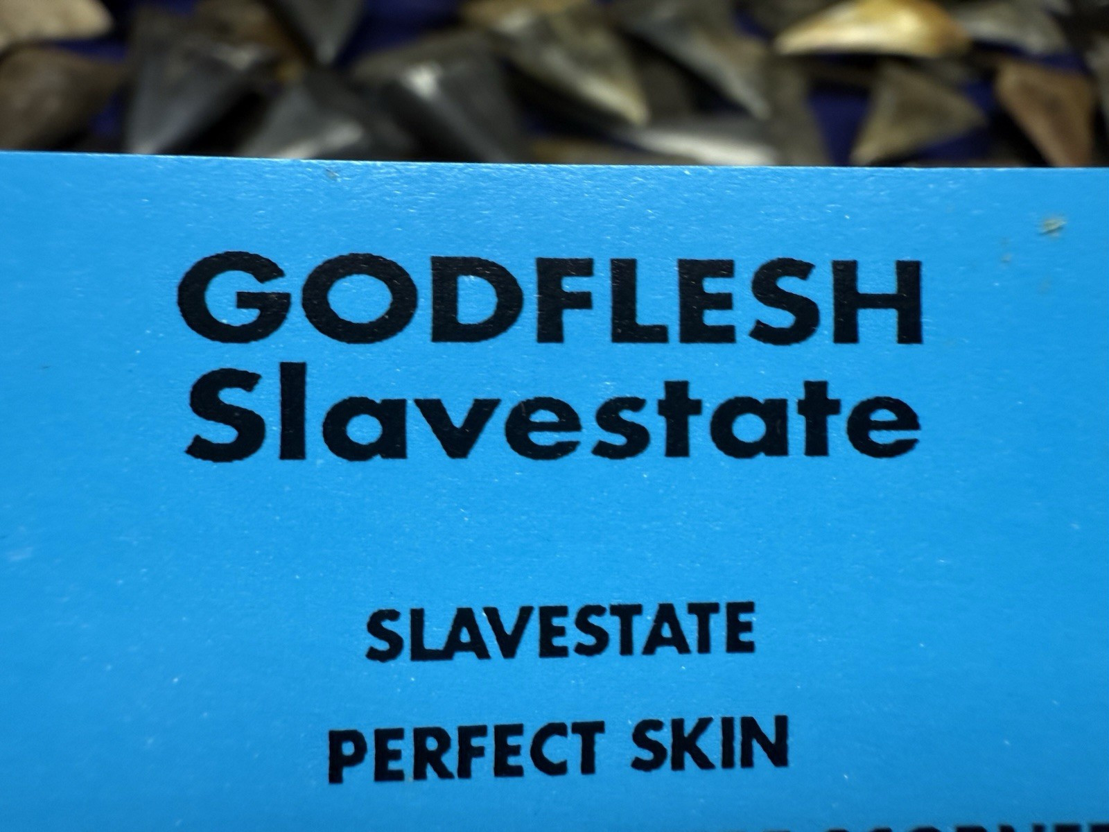 1991 PROMO GODFLESH SLAVESTATE INDUSTRIAL METAL BIRMINGHAM ENGLAND