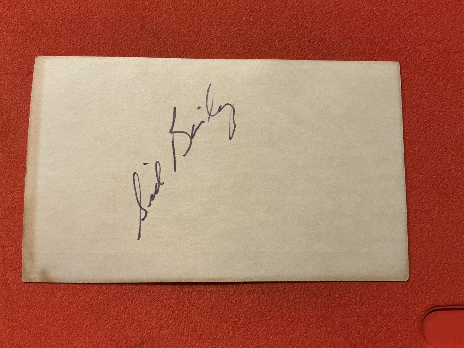 Sid Bailey 🔥🔥NFL DRAFT: 1971 Chicago Bears 🔥🔥RARE AUTOGRAPH 🔥🔥 Sid Bailey 🔥🔥NFL DRAFT: 1971 Chicago Bears 🔥🔥RARE AUTOGRAPH 🔥🔥