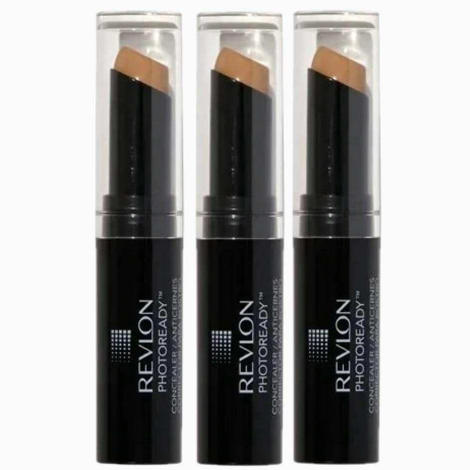 Revlon PhotoReady Stick Concealer, Medium Coverage, 006 Deep, 0.11 oz - 3 PACK Revlon PhotoReady Stick Concealer, Medium Coverage, 006 Deep, 0.11 oz - 3 PACK