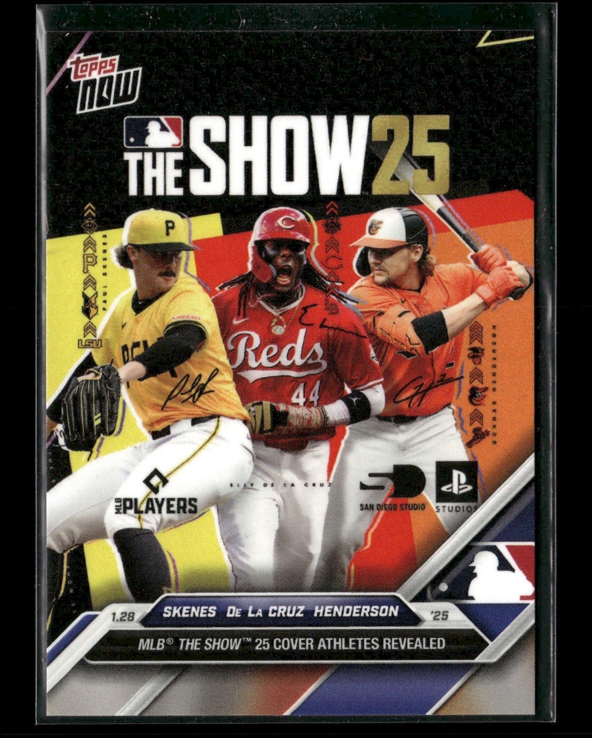 2024-25 Topps Now Off-Season The Show 25: Skenes De La Cruz Henderson #OS-17