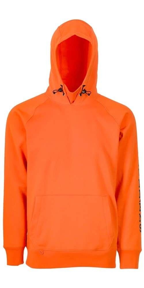 Grundens 20028-607-0014 NEW Men\'s Dillingham Tech Hoodie Red Orange SIZE M Grundens 20028-607-0014 NEW Men\'s Dillingham Tech Hoodie Red Orange SIZE M