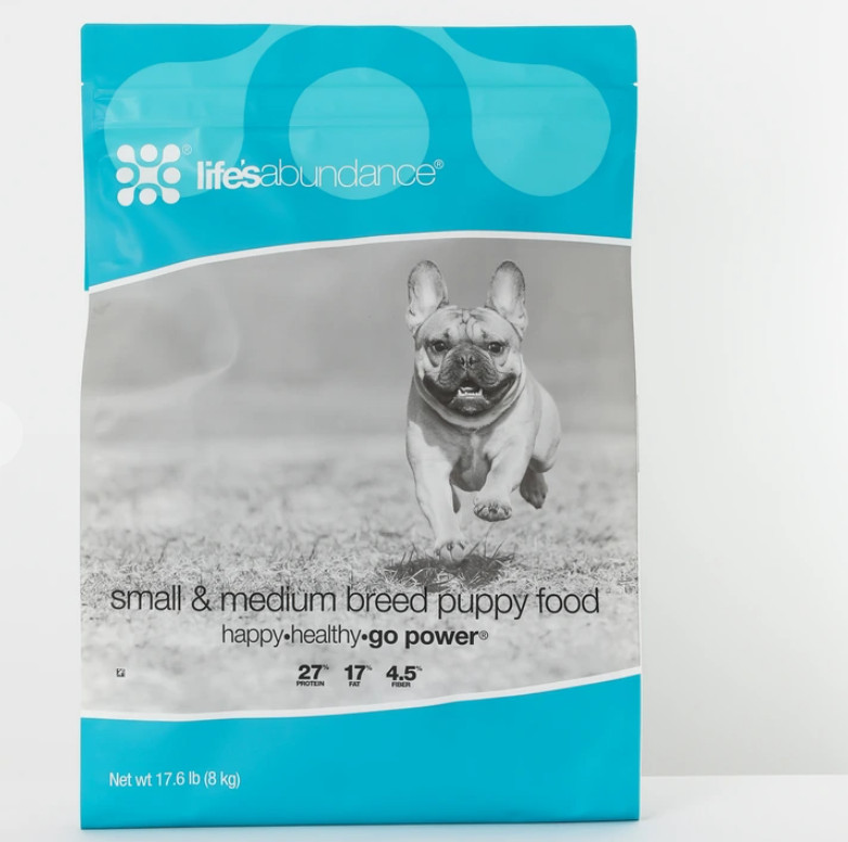 Life\'s Abundance Small & Medium Breed Puppy Food 17.6lb